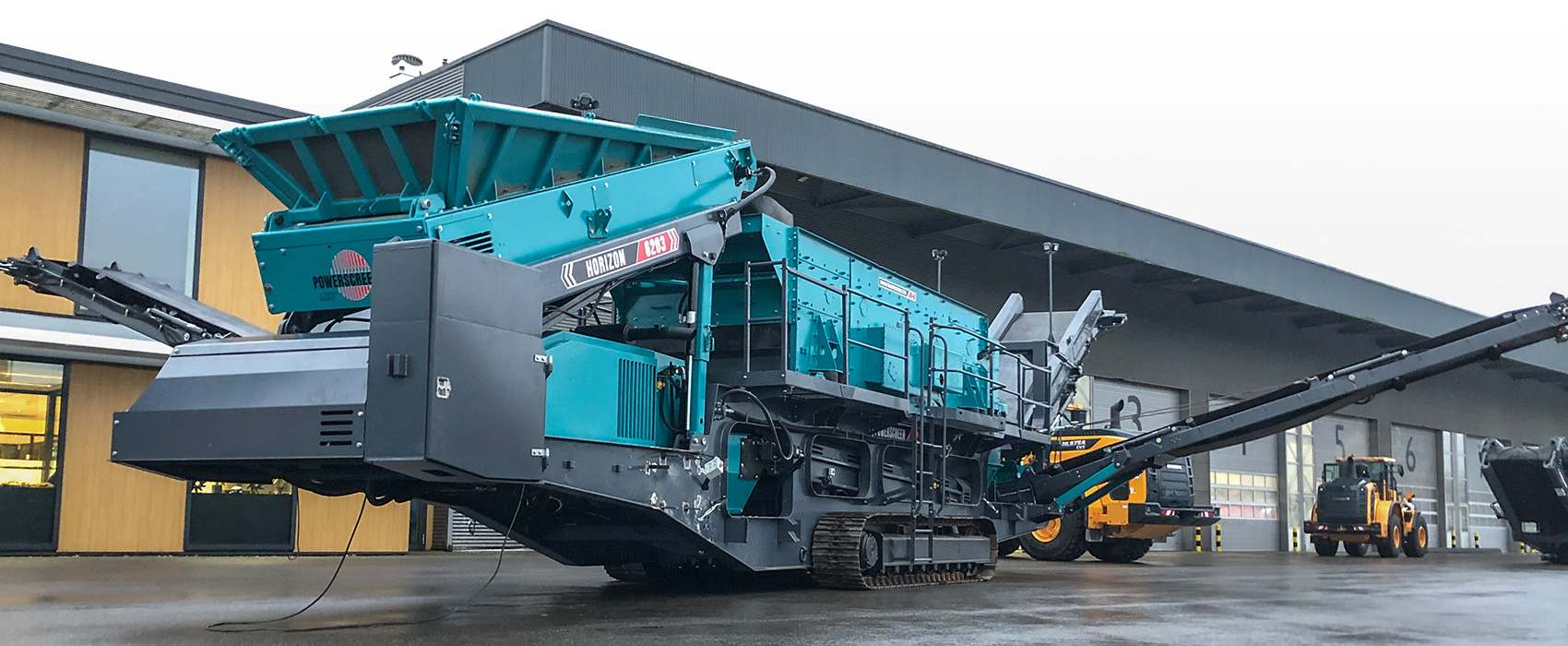 Revisie Powerscreen zeefinstallatie