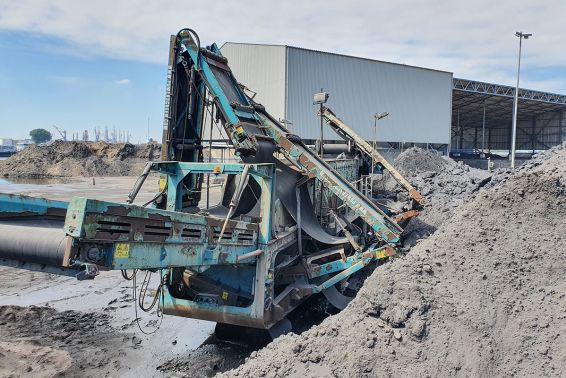 Revisie Powerscreen zeefinstallatie