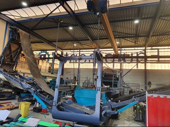 Revisie Powerscreen zeefinstallatie