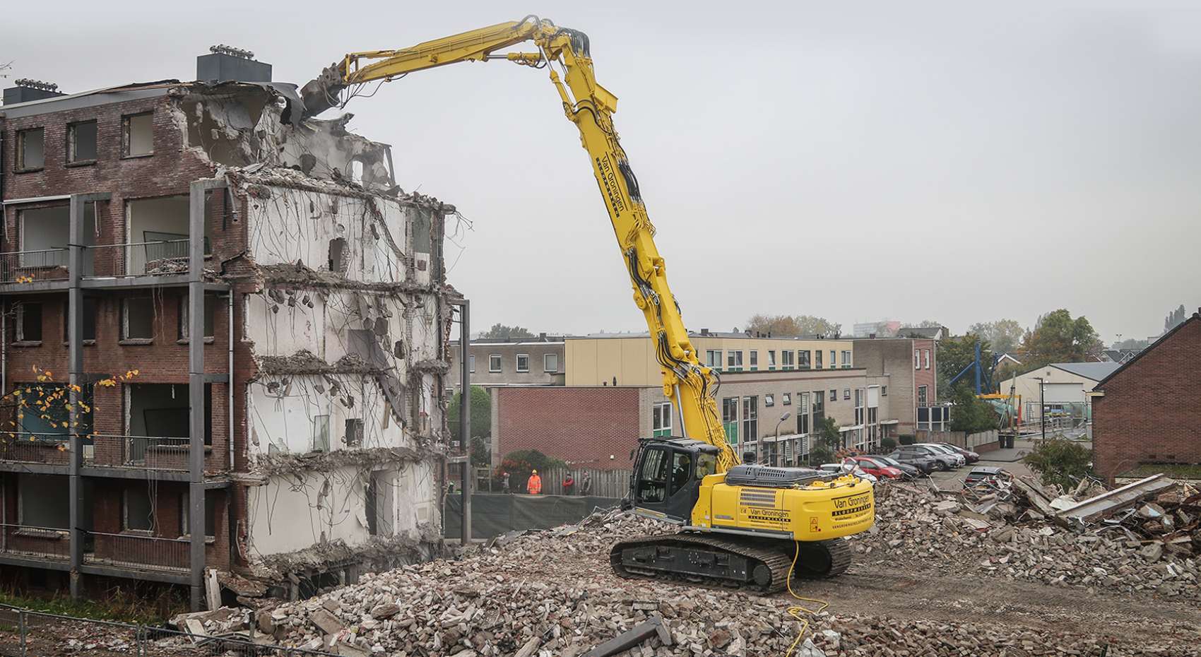 Sloopgiek voor Van Groningen