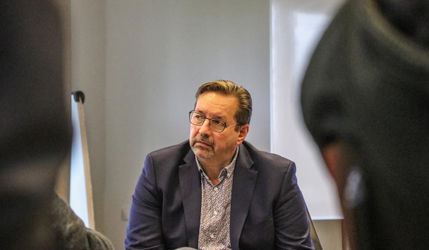 Dagvoorzitter Kees van Dongen