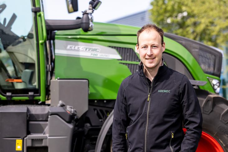 Mart van der Valk - Agromec - Elektrische trekker