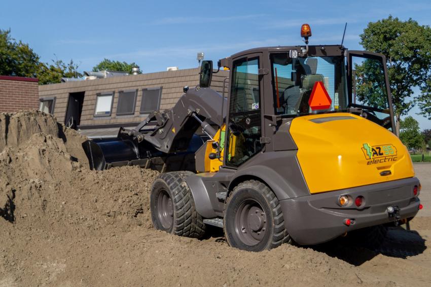 Grondverzetmachine electrisch