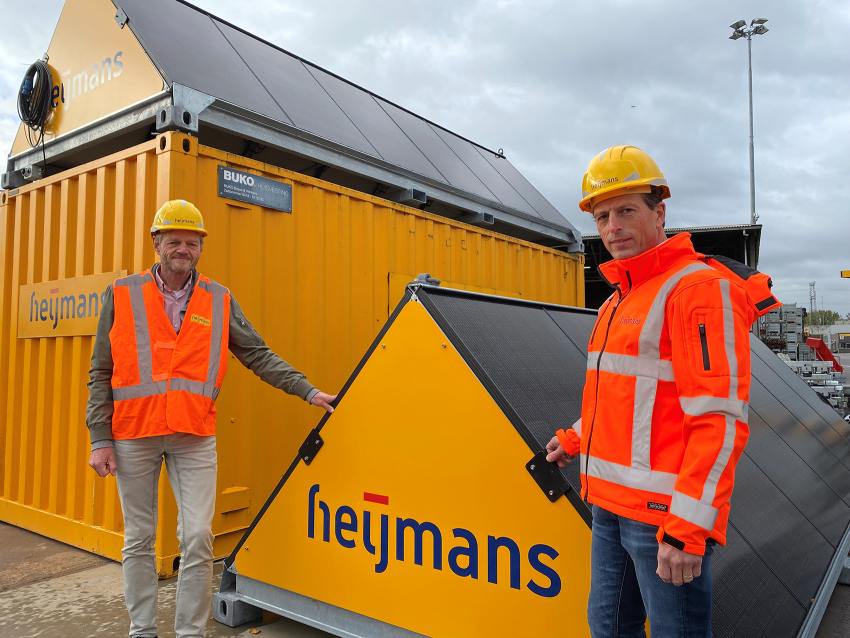 Heijmans Peter Schellekens (rechts) en Stefan Daamen