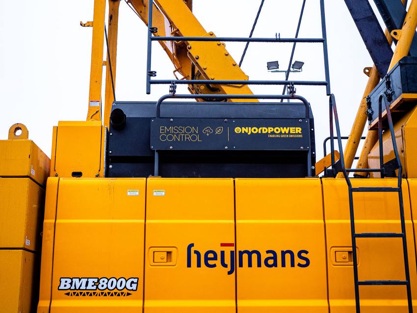 Heijmans. uitlaatgas-nabehandelingssysteem