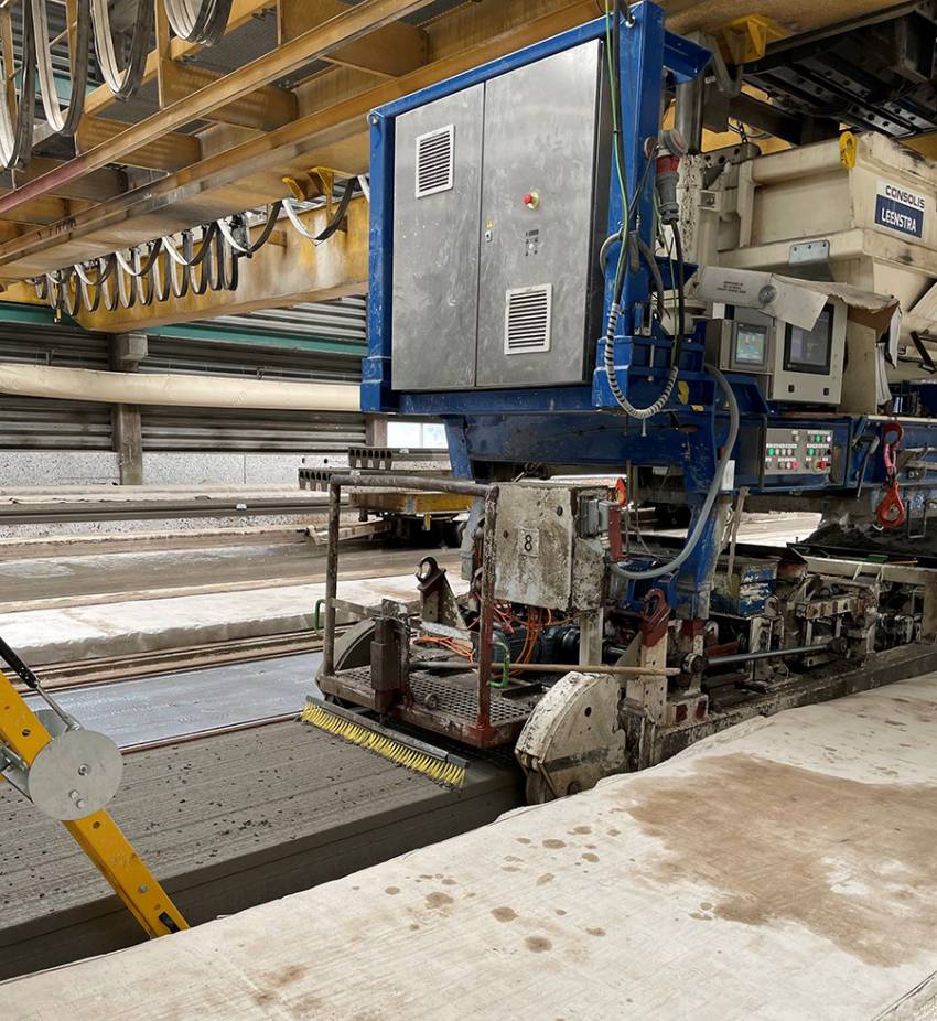 Proef met CM-vulstof in VBI-kanaalplaatvloer